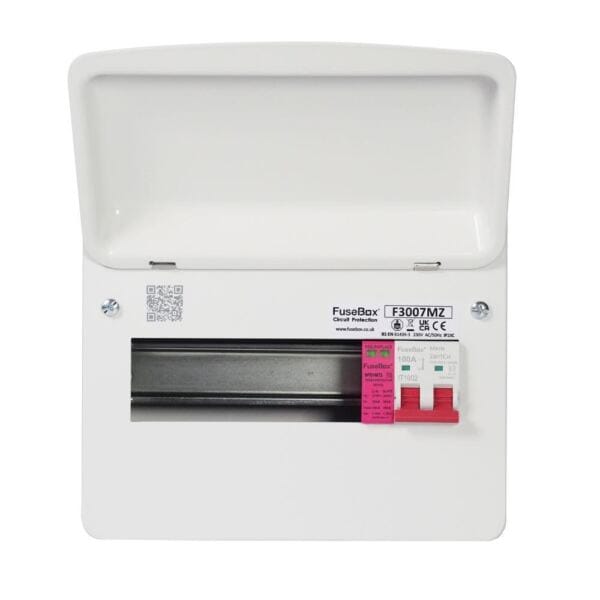 Fusebox F3007MZ 7 Way 100A Main Switch Consumer Unit With SPD