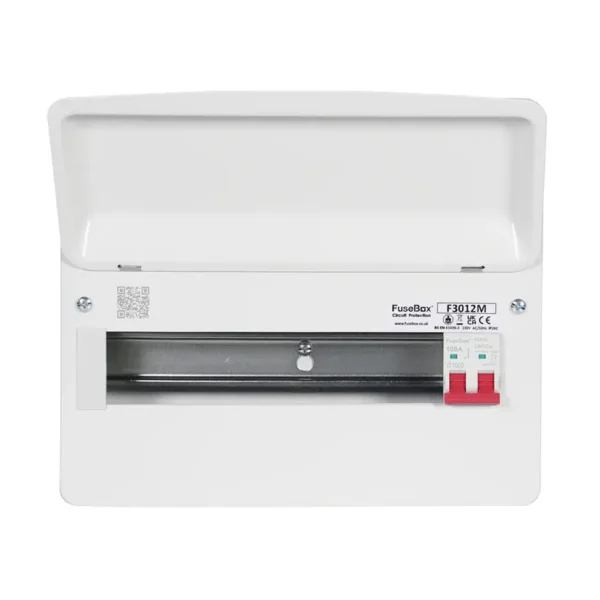 FuseBox F3012M 12 Way 100A Main Switch Consumer Unit