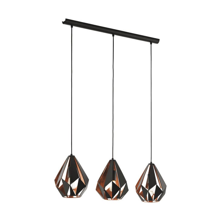 3 Pendant Light, Rated IP20, Carlton 1, Eglo - Image 2