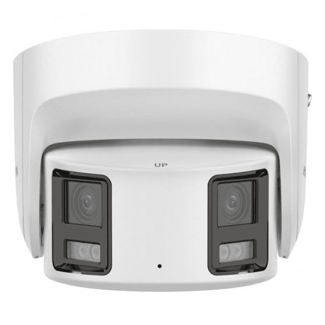 Hikvision IP Acusense Panoramic ColorVu 4K 8MP 40m  Turret with Mic/Speaker/Alarm (DS-2CD2387G2P- LSU/SL-4MM)