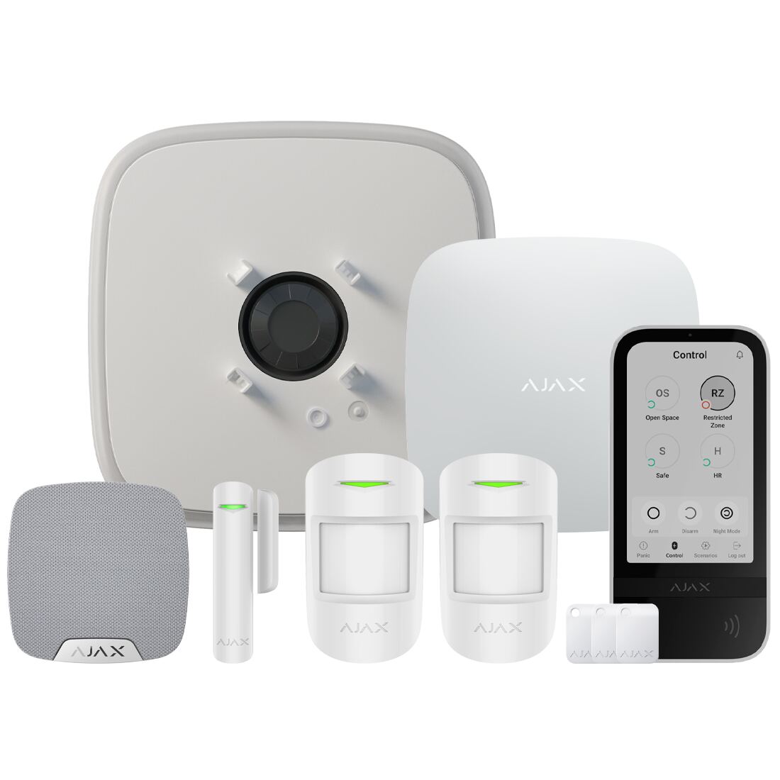 Ajax Superior Wireless Alarm Kit 27 S - White (AJA-111234)
