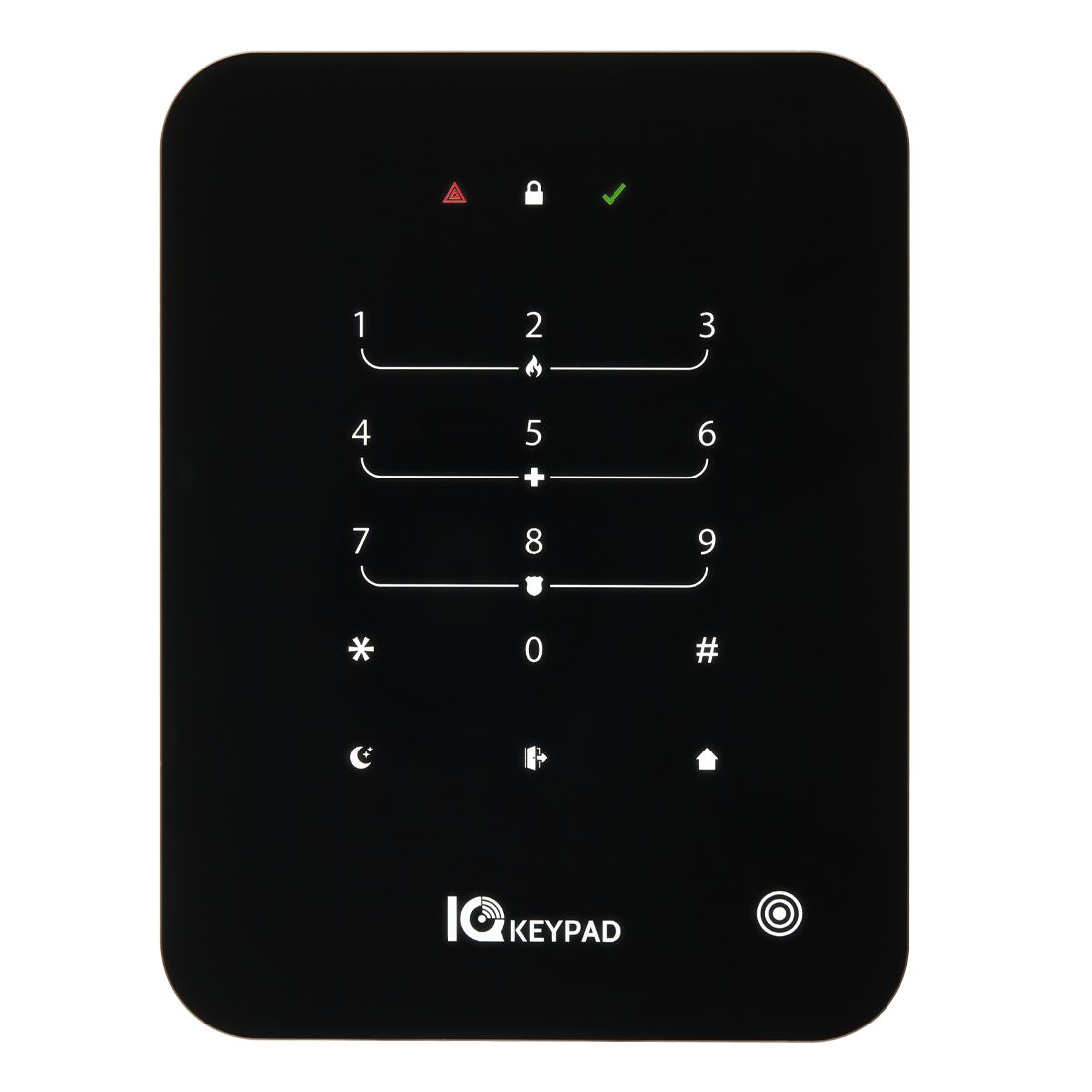 Qolsys IQ Prox Keypad with 4 Tags - Black (IQKP-PRX-868-BLK)