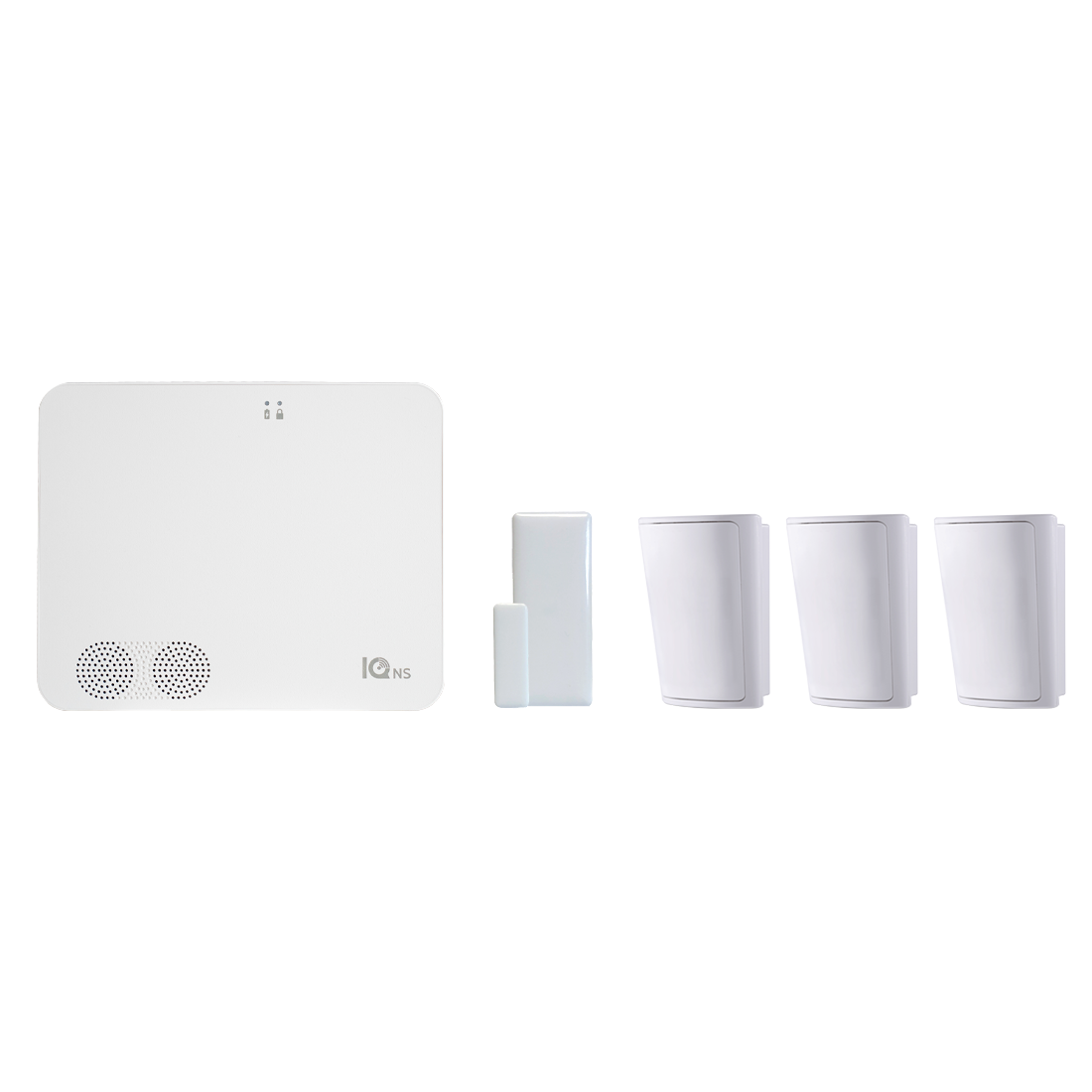 Qolsys IQ NS 3xPIR 1xDoor Contact Kit - Alarm.com (KITQNS-NOSIREN)