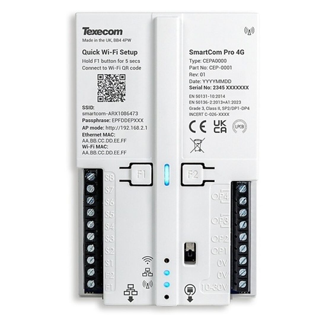 Texecom Premier Elite SmartCom Pro 4G - With Inputs (TEX-CEP-0001)
