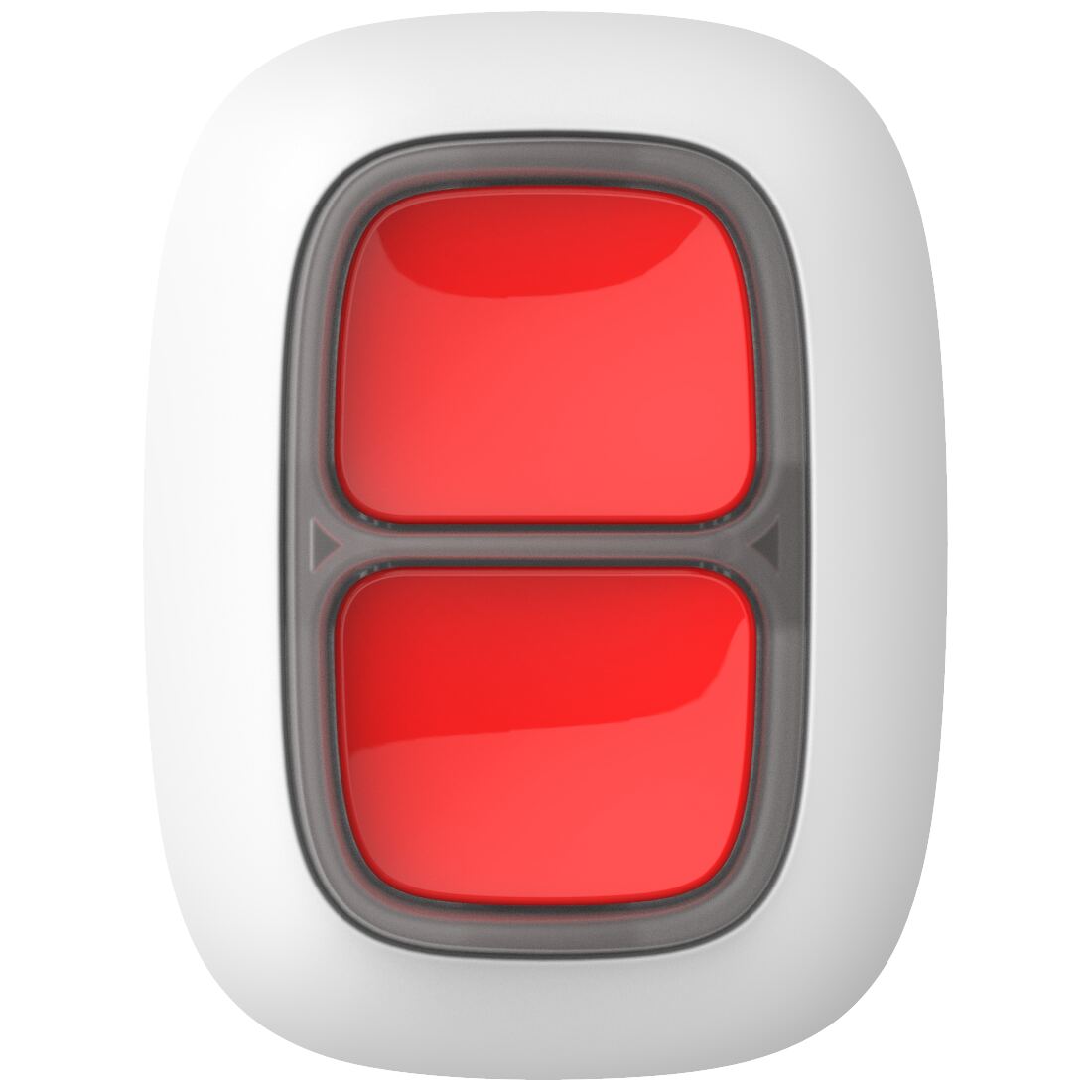 Ajax DoubleButton Wireless Panic Button - White (AJA-38103)