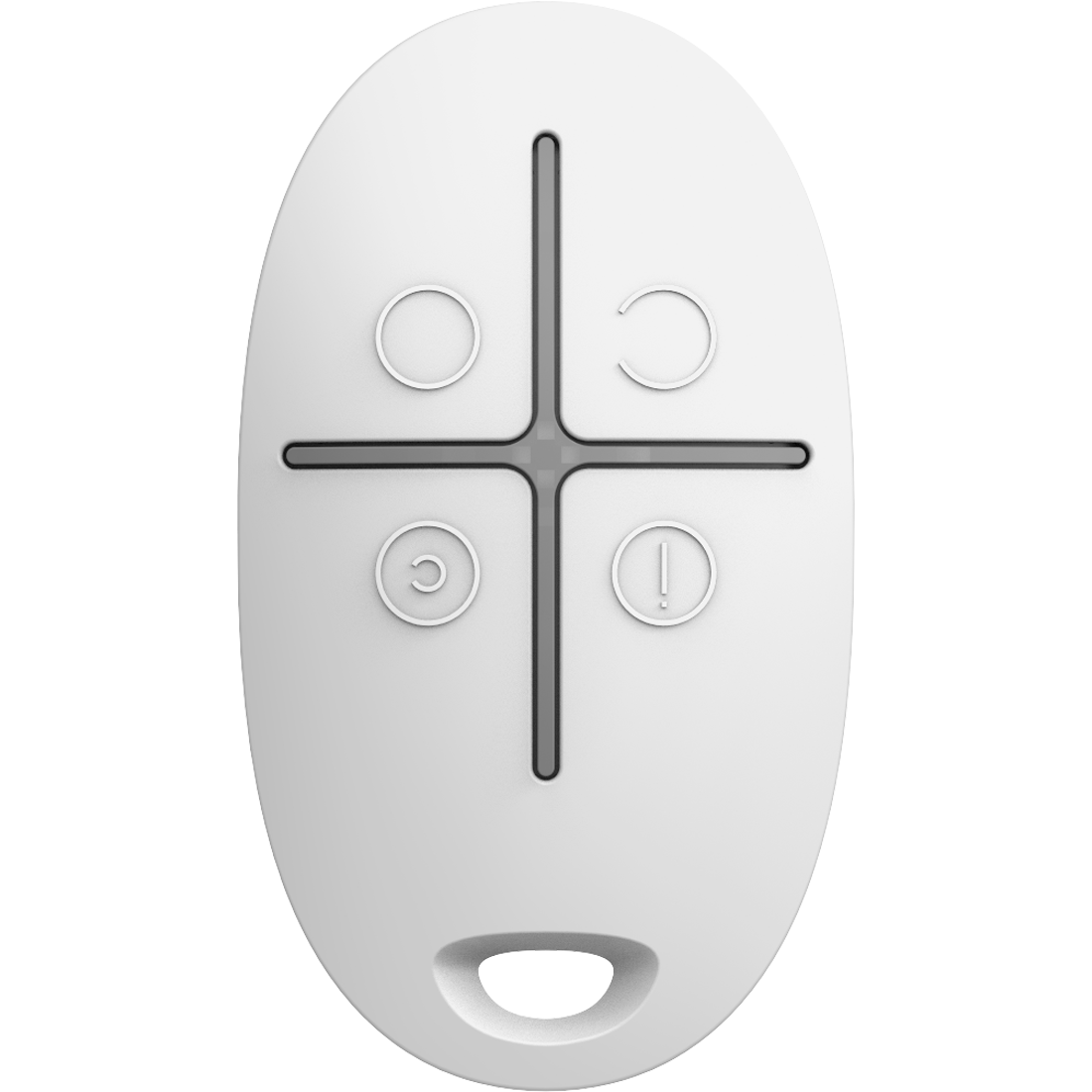 Ajax SpaceControl Wireless Keyfob - White (AJA-38166)