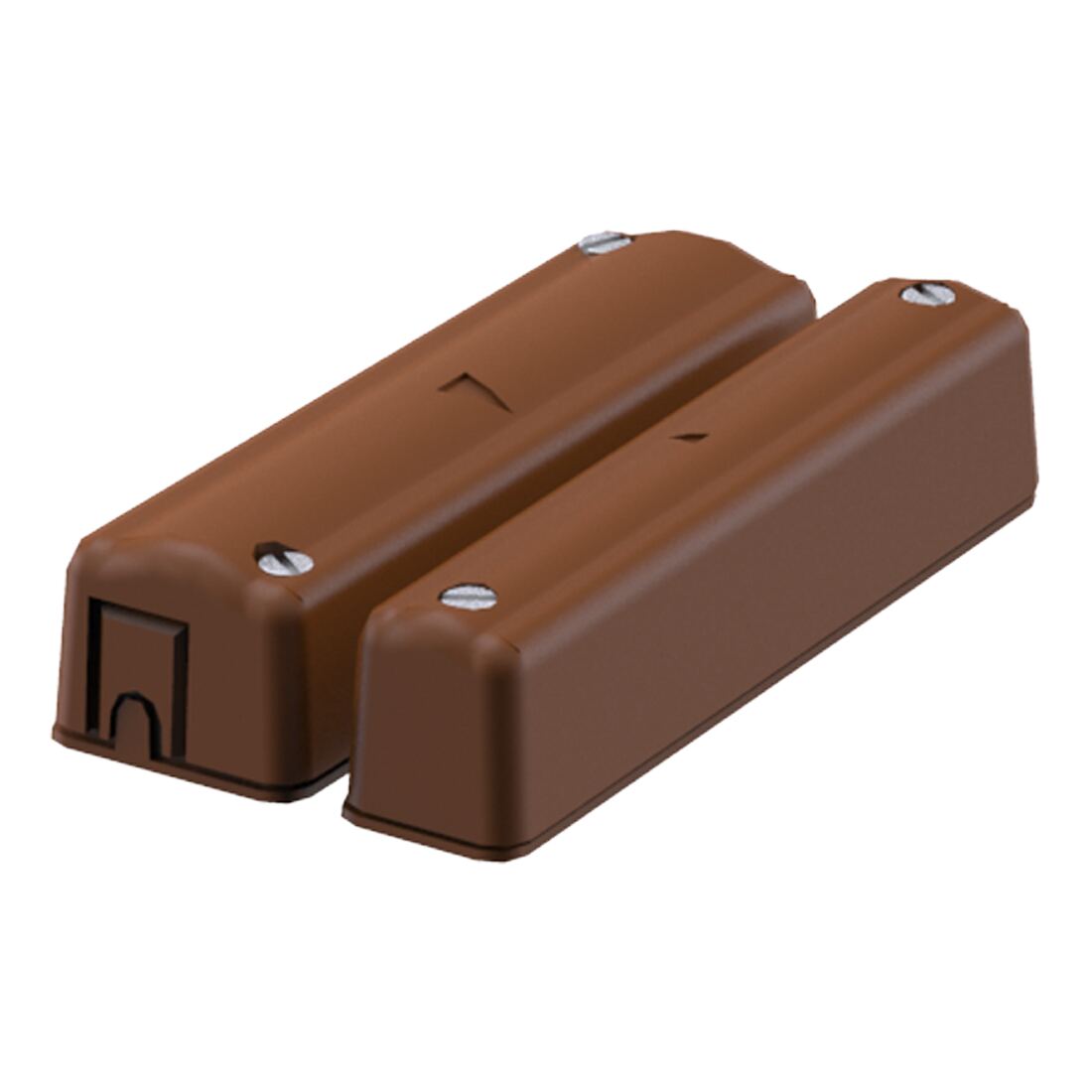 CQR Surface Grade 2 Large Magnetic Door Contact with Tamper - Brown (SC570/BR/G2/EN)