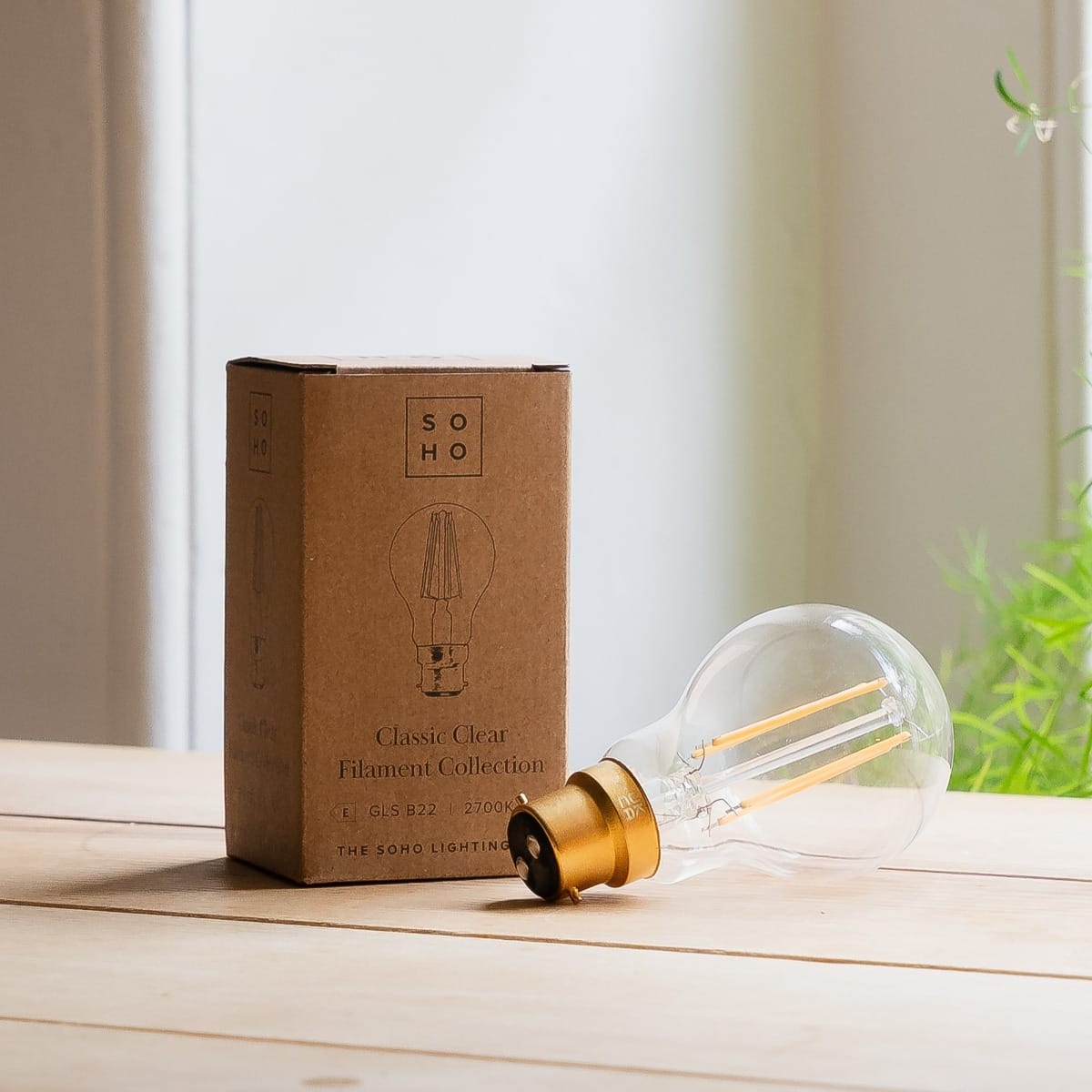 Soho Lighting Classic Clear GLS Dimmable LED Bulb A60, 7W, 2700K, High CRI - Image 6