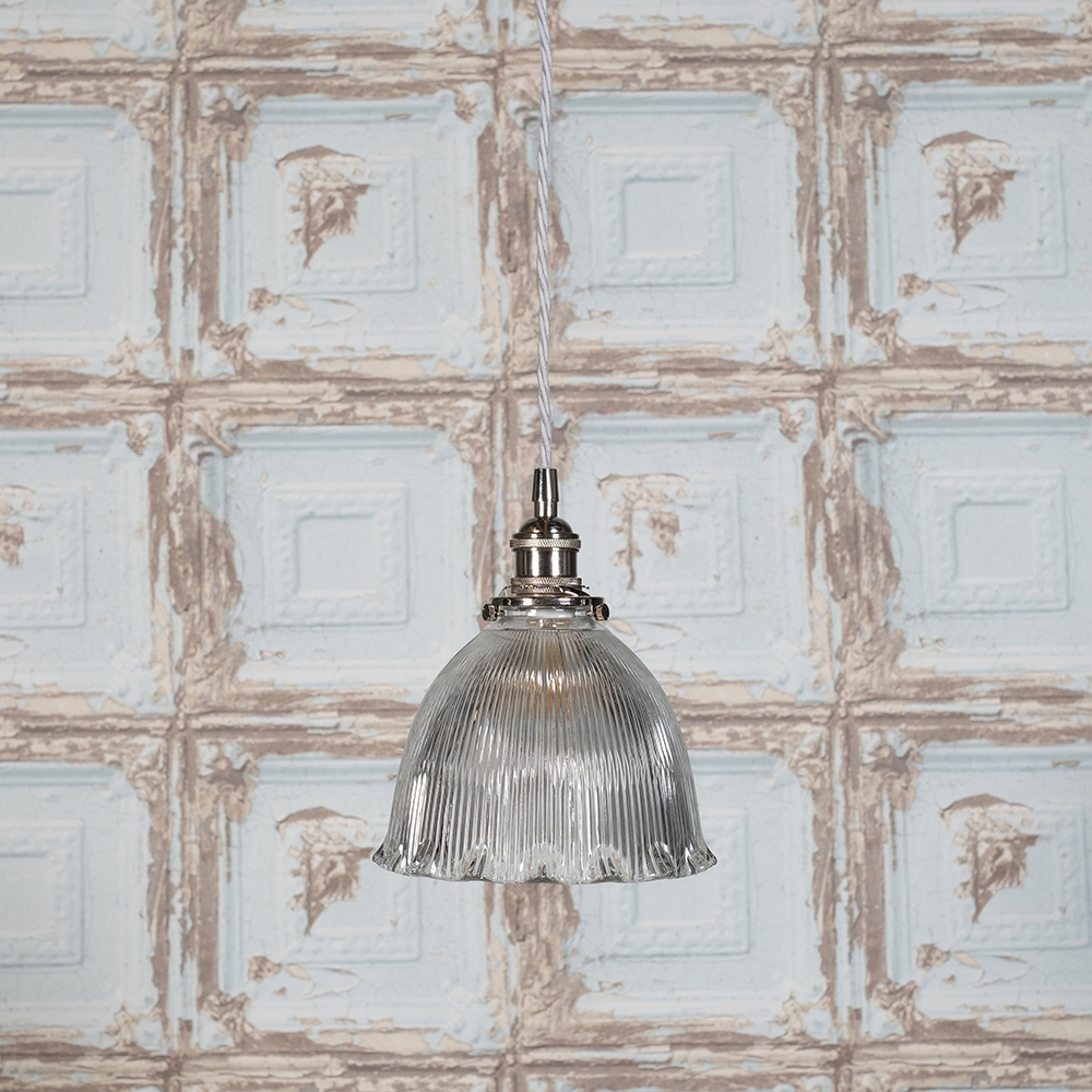 Soho Lighting D'Arblay Scalloped Prismatic Glass Dome Pendant Light - French Collection - Image 3