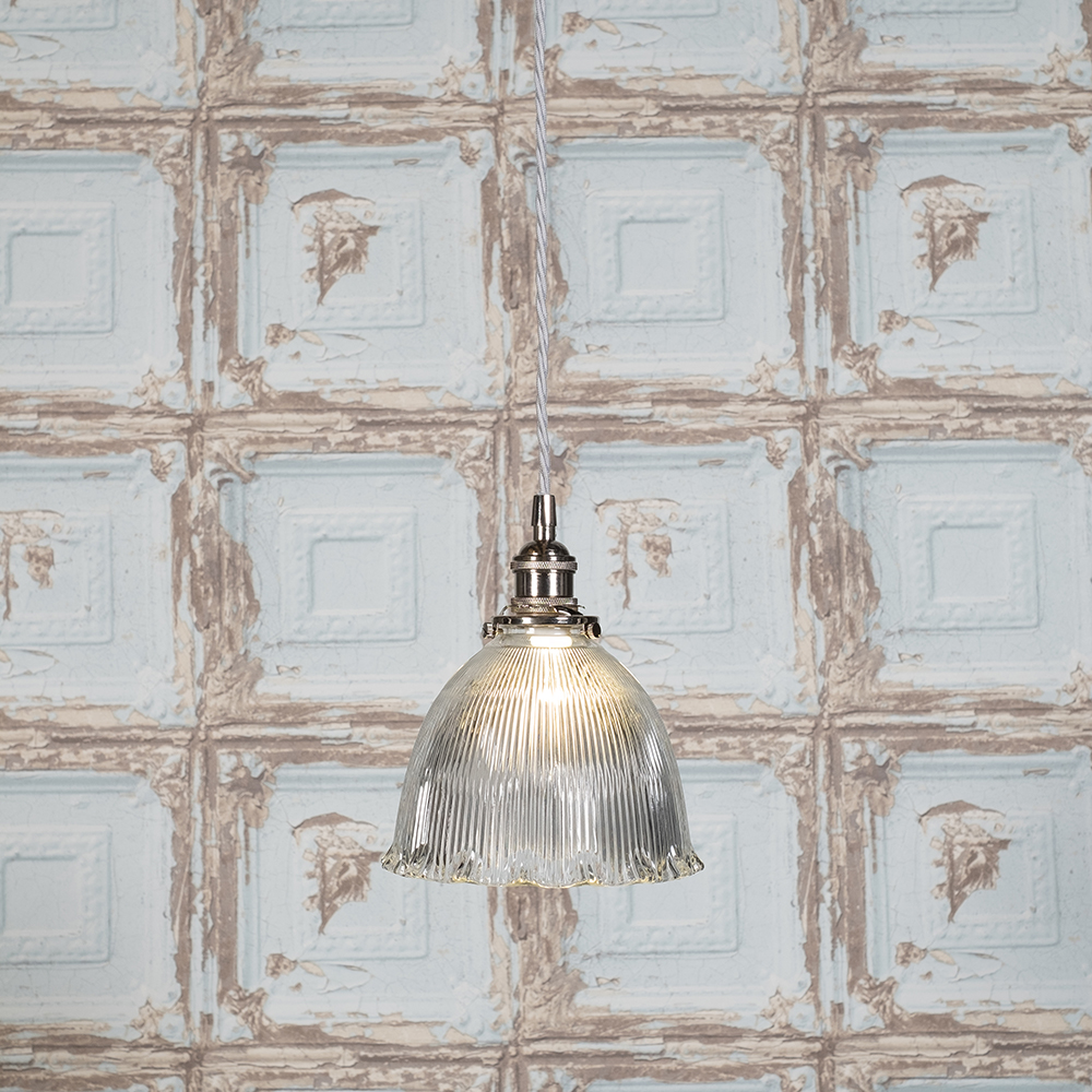 Soho Lighting D'Arblay Scalloped Prismatic Glass Dome Pendant Light - French Collection - Image 5