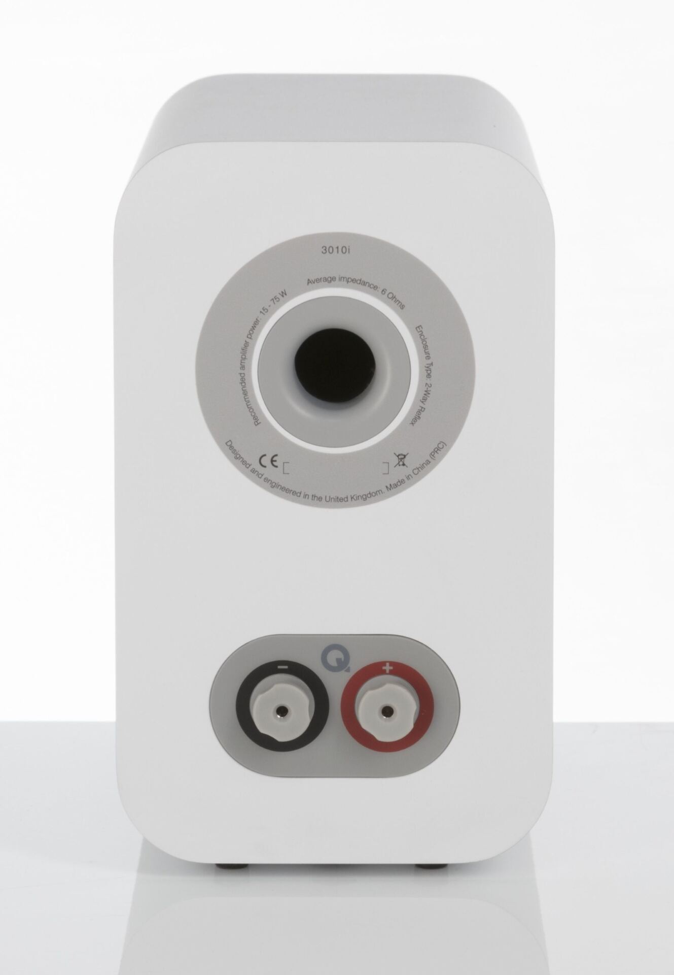 Q Acoustics 3010i Bookshelf Speakers – Arctic White (Pair) - Image 3