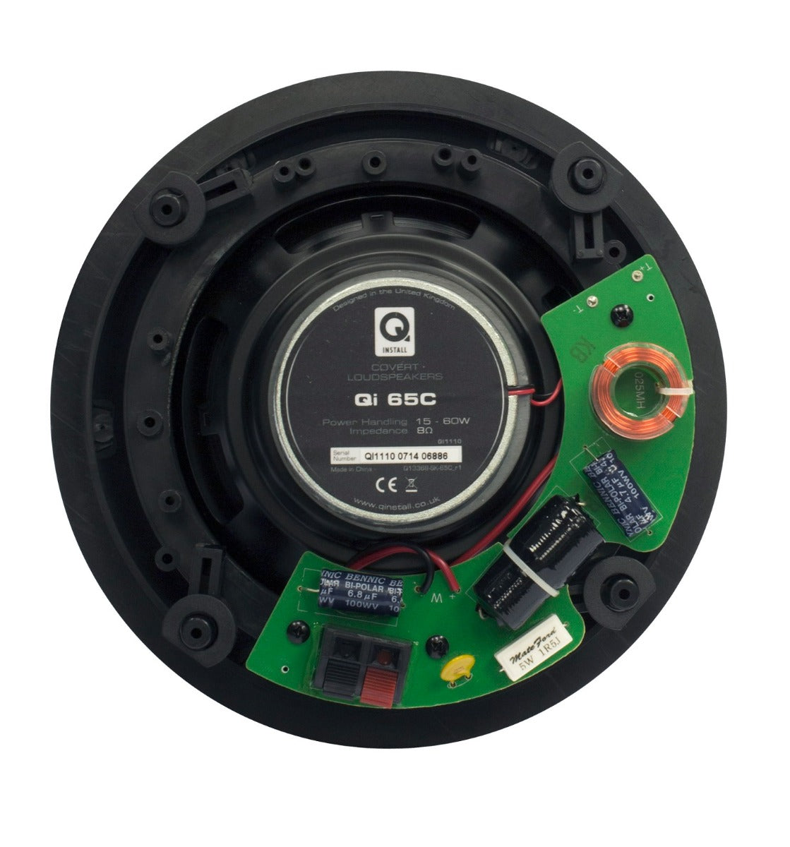 Q Acoustics Q Install Qi65S 6.5-inch Square In-Ceiling Speakers (Pair) - Image 4